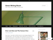 Tablet Screenshot of greenwritingroom.com